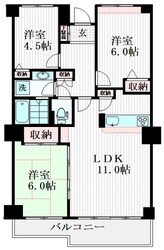 T′s garden西船橋の物件間取画像